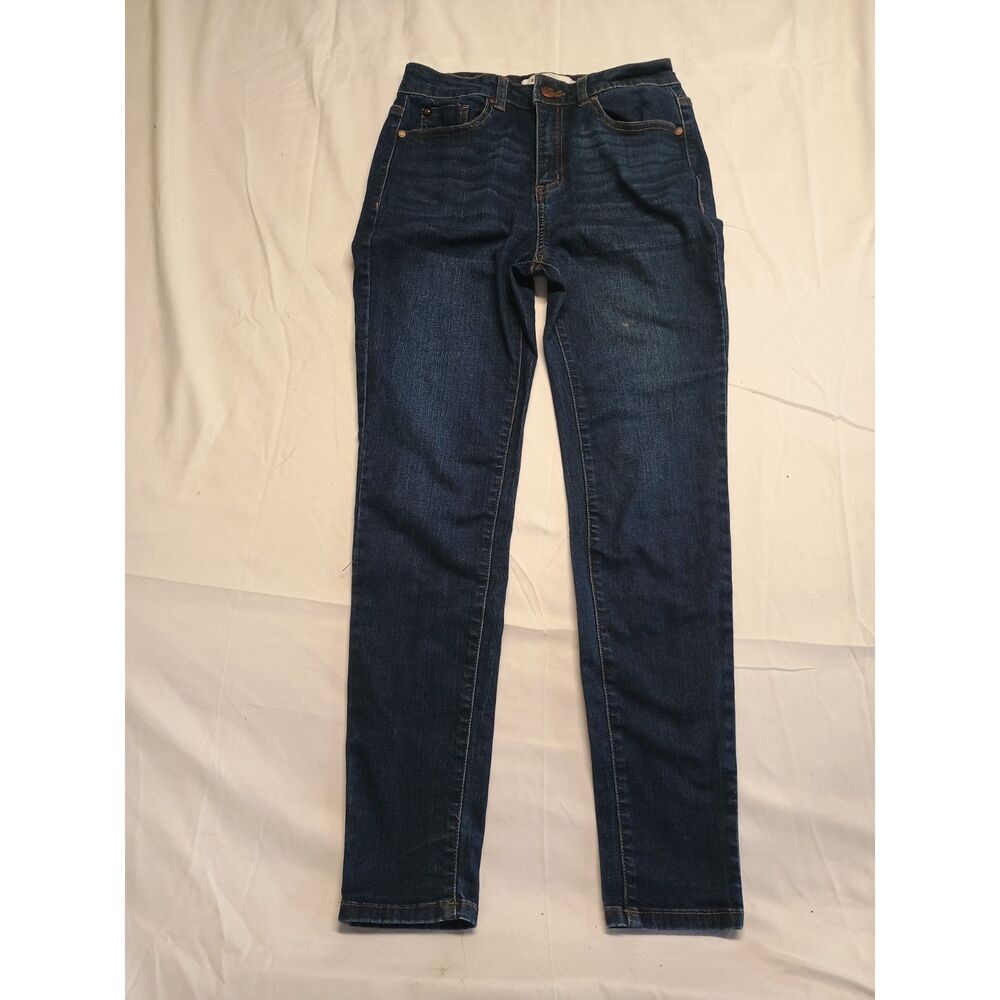 Enjean Women's Dark Wash High Rise Skinny Jeans Size 5/27 Stretch
